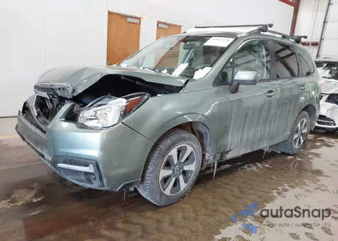 2018 Subaru Forester 2.5I Premium z USA, uszkodzony, nr VIN JF2SJAEC5JH540415